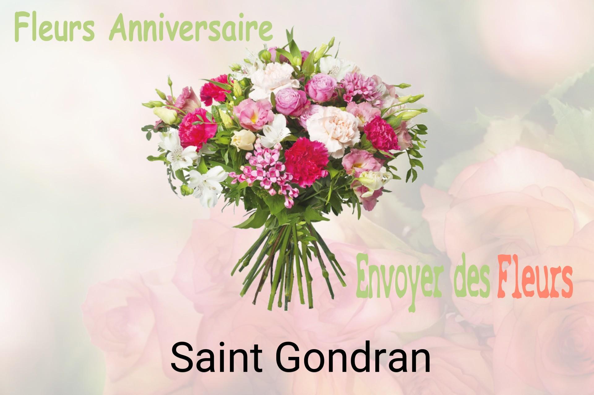Bouquet de fleurs d’anniversaire livré à Saint-Gondran