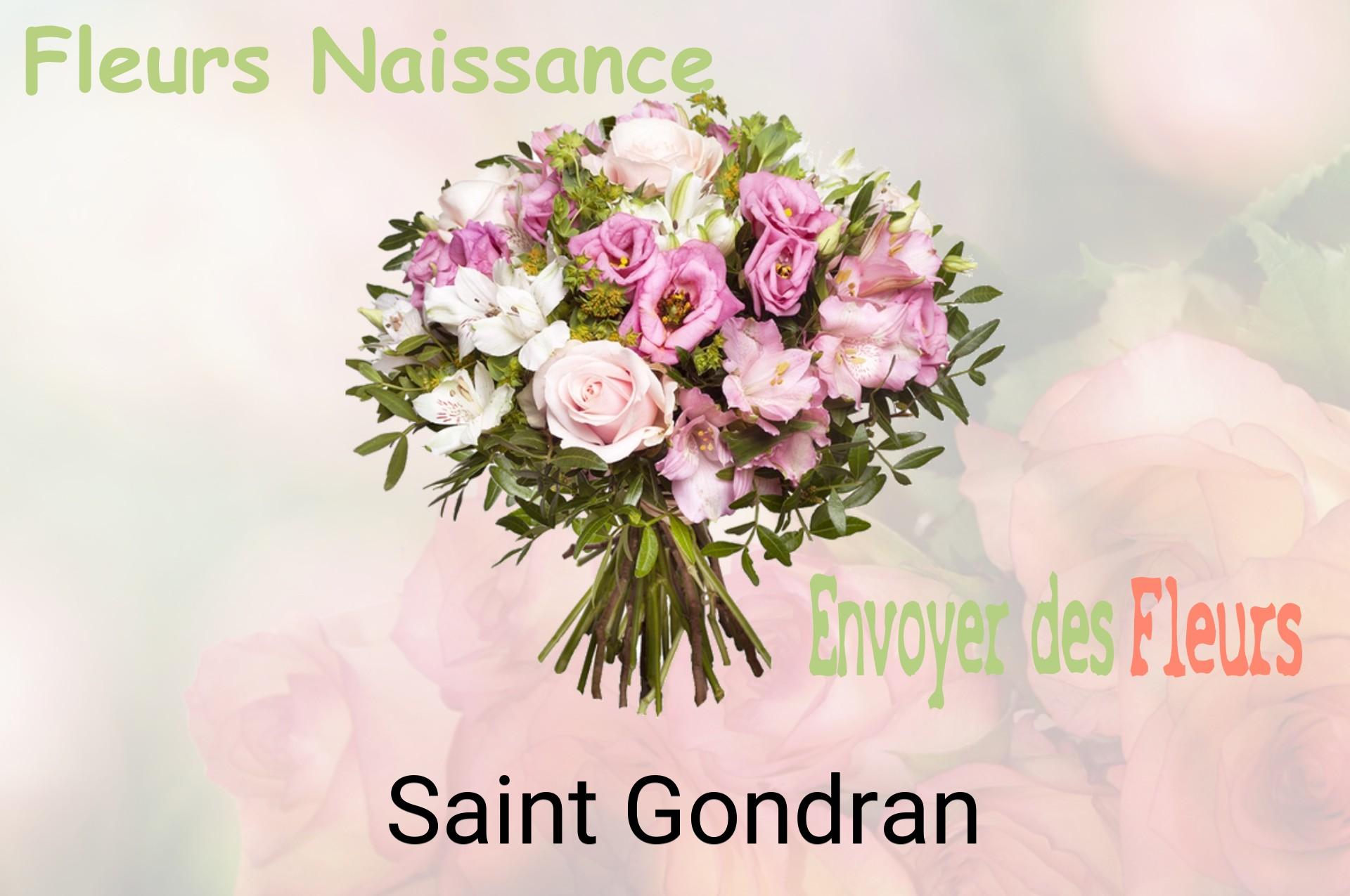 Bouquet de fleurs de naissance livré à Saint-Gondran